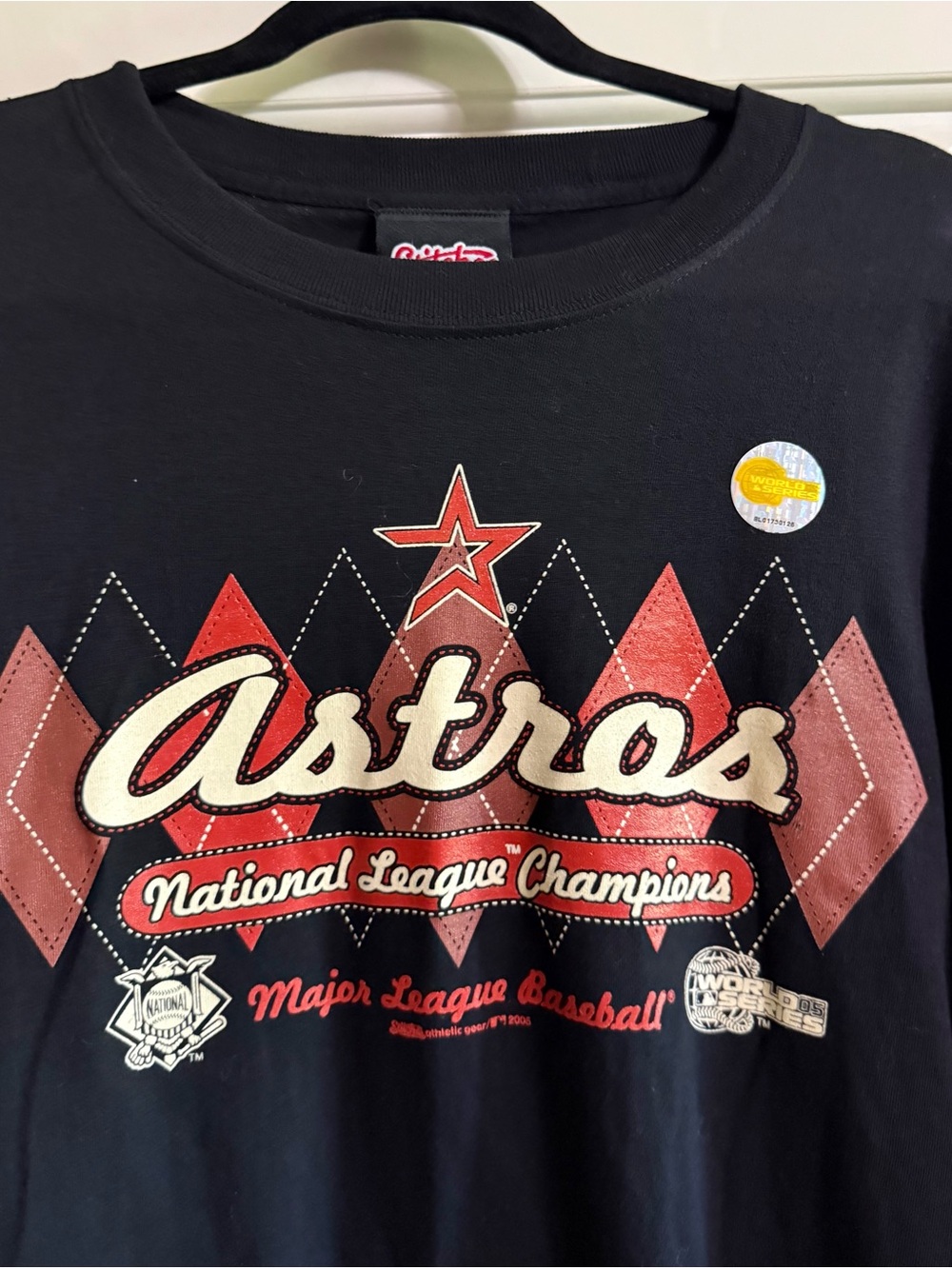 Vintage Black Houston Astros’ 2005 National League Championship